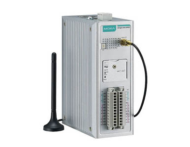 Moxa ioLogik 2542-HSPA-T - Smart Remote I/O with 4 AIs, 12 DIOs, -40 to 75  Degree C by MOXA